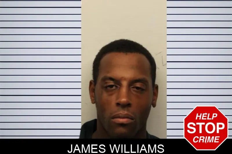 James Williams mugshot