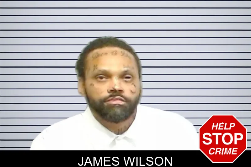 James Wilson mugshot