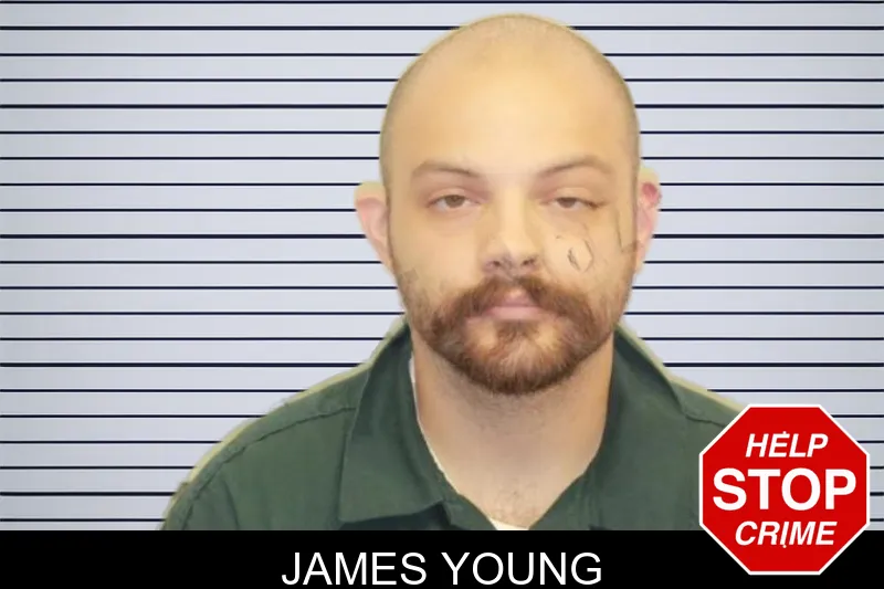 James Young mugshot