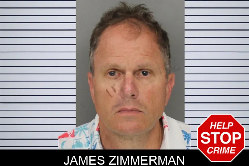James Zimmerman mugshot