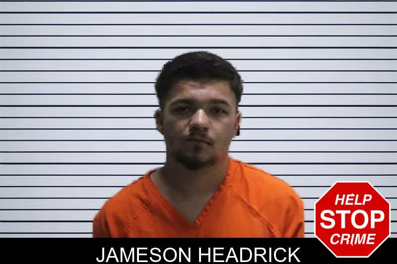 Jameson Headrick mugshot