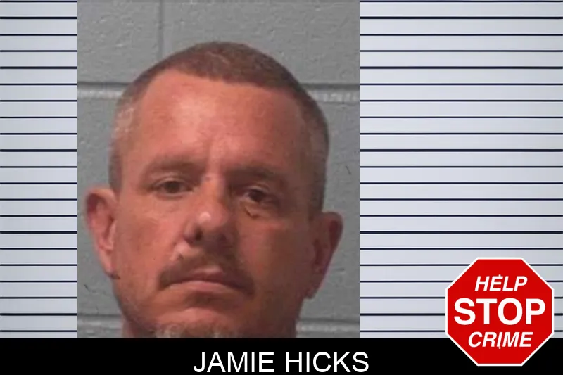 Jamie Hicks mugshot