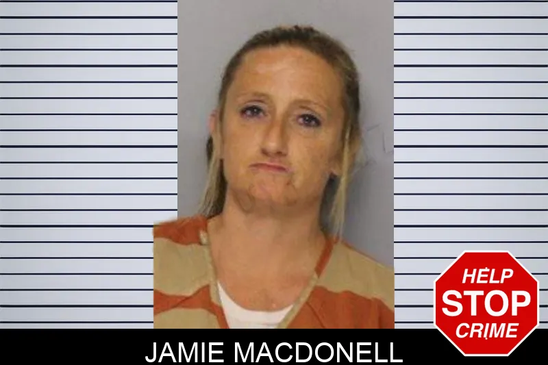 Jamie MacDonell mugshot