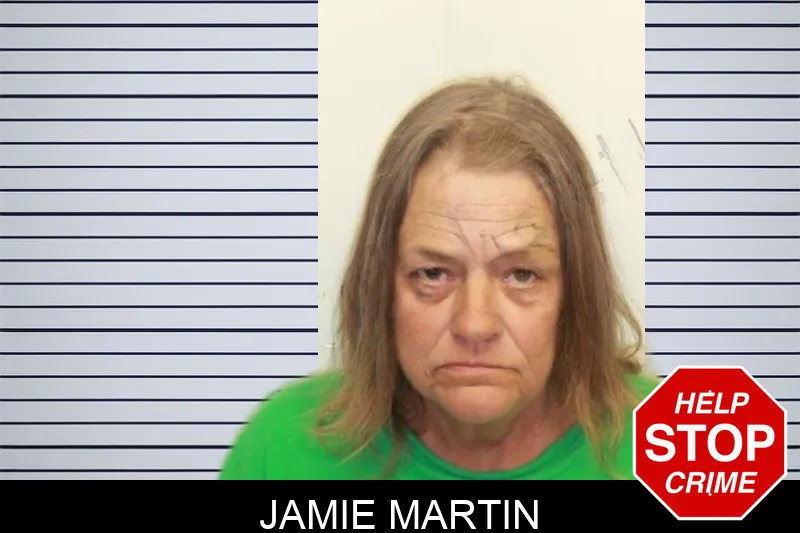 Jamie Martin mugshot