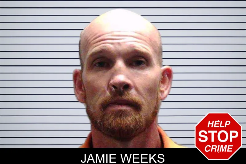 Jamie Weeks mugshot
