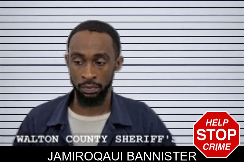 Jamiroqaui Bannister mugshot