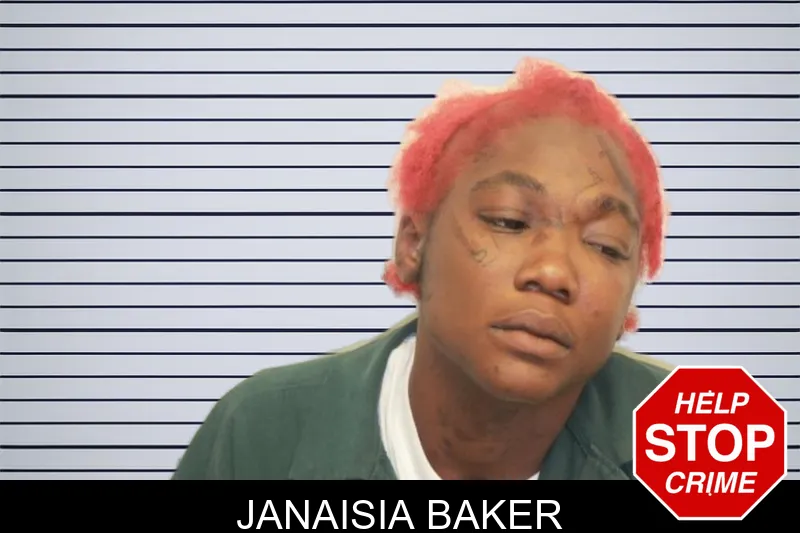 Janaisia Baker mugshot