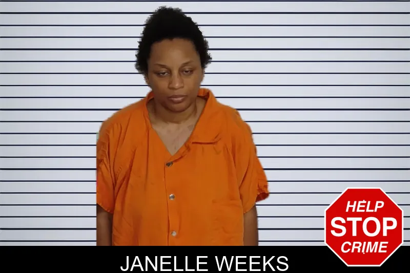 Janelle Weeks mugshot