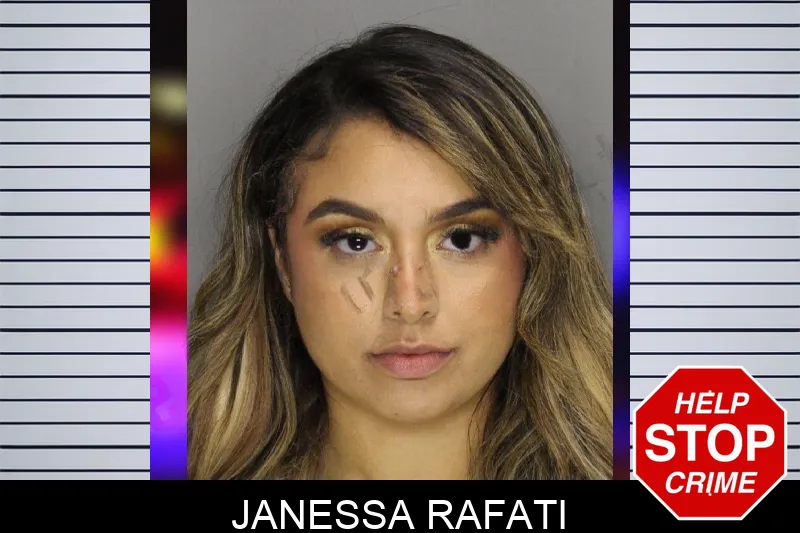 Janessa Rafati mugshot