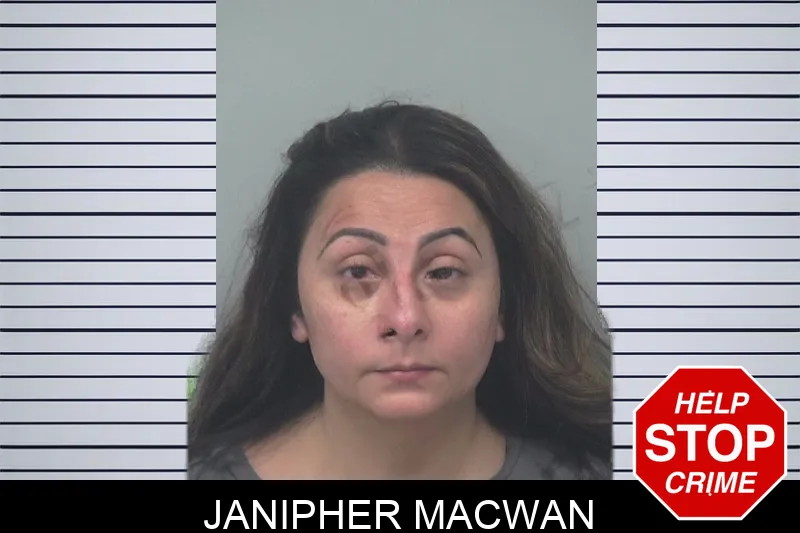 Janipher Macwan mugshot