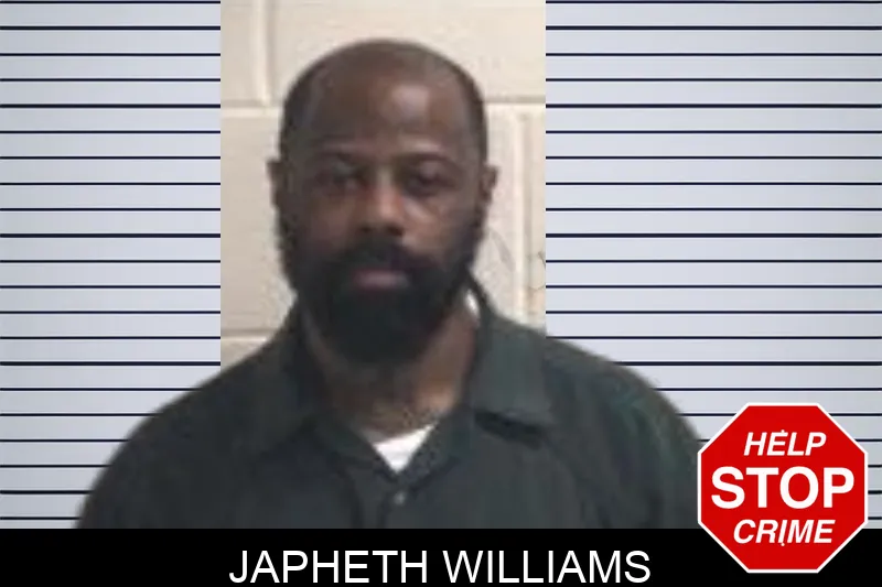 Japheth Williams mugshot