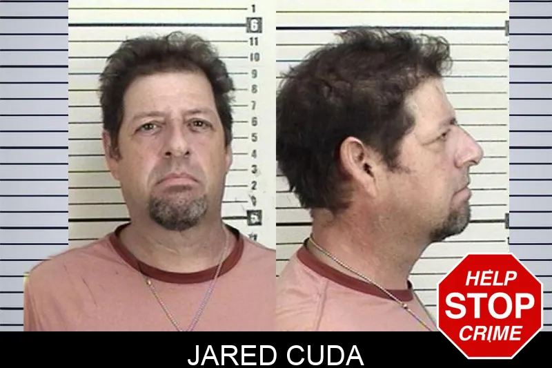 Jared Cuda mugshot