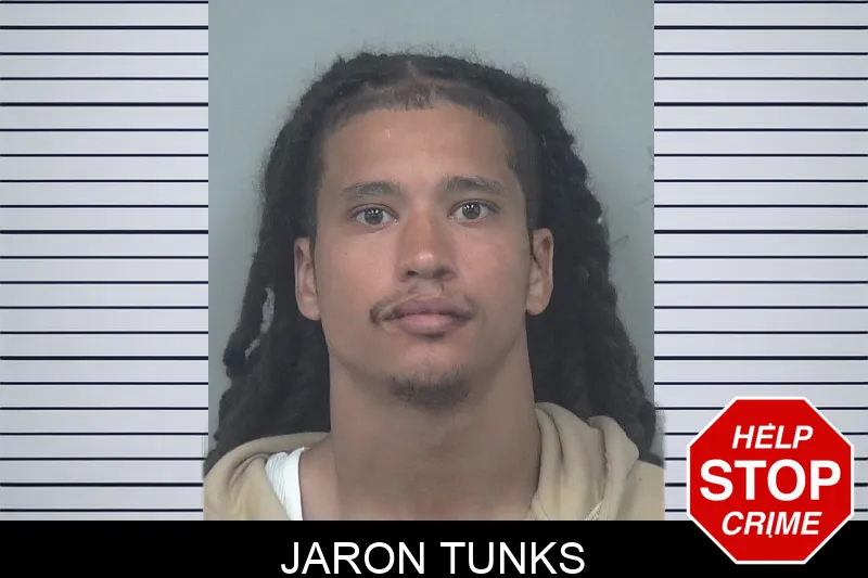 Jaron Tunks mugshot