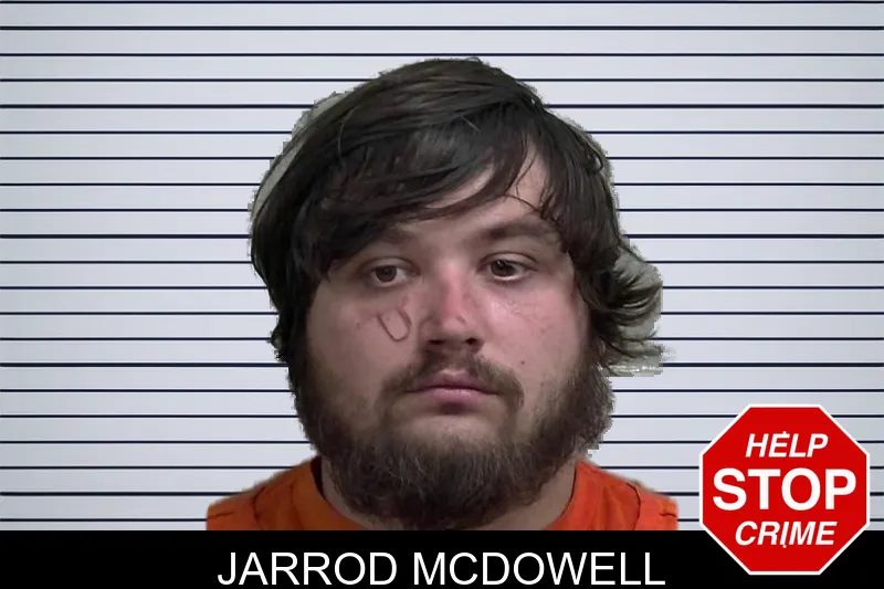Jarrod McDowell mugshot