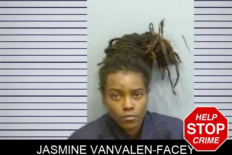 Jasmine Vanvalen-Facey mugshot