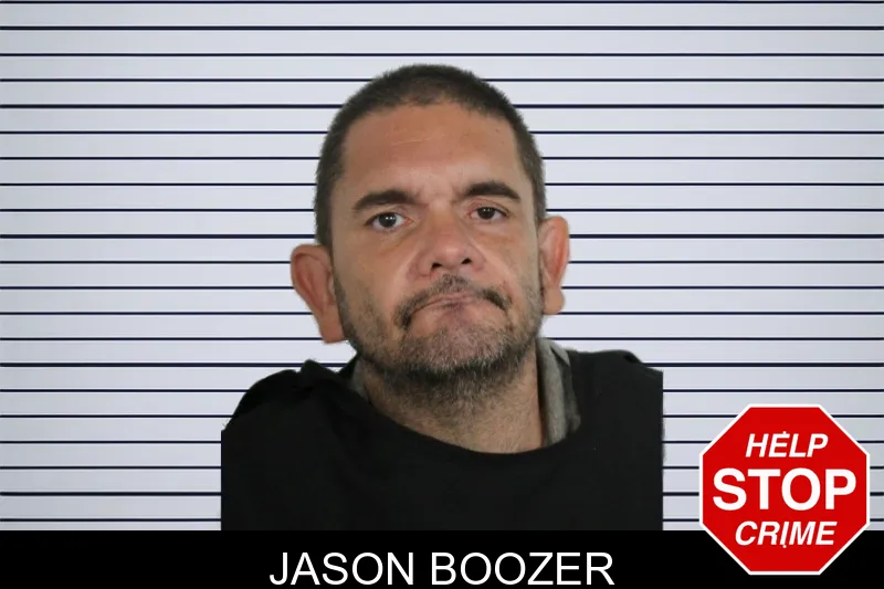Jason Boozer mugshot