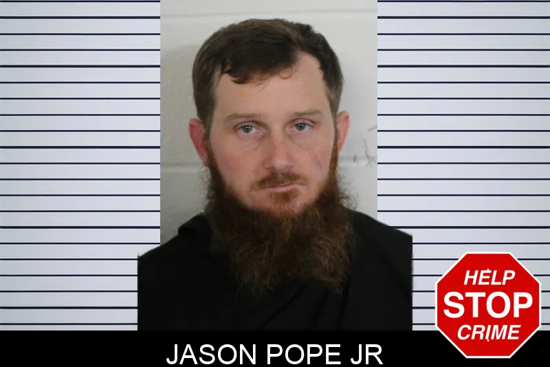 Jason Pope Jr mugshot