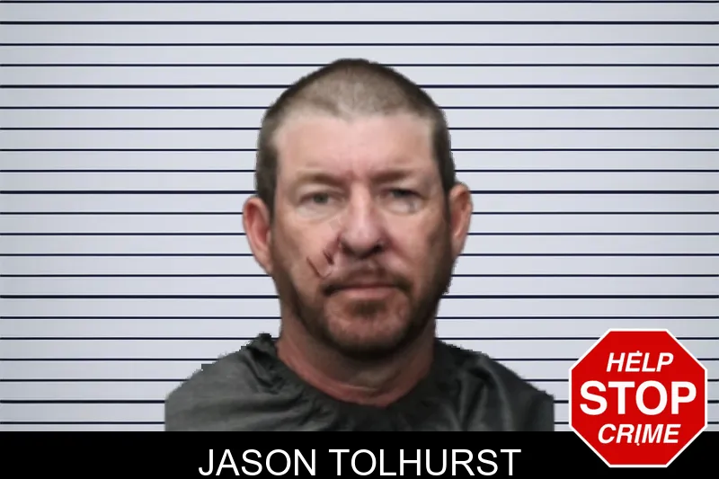 Jason Tolhurst mugshot