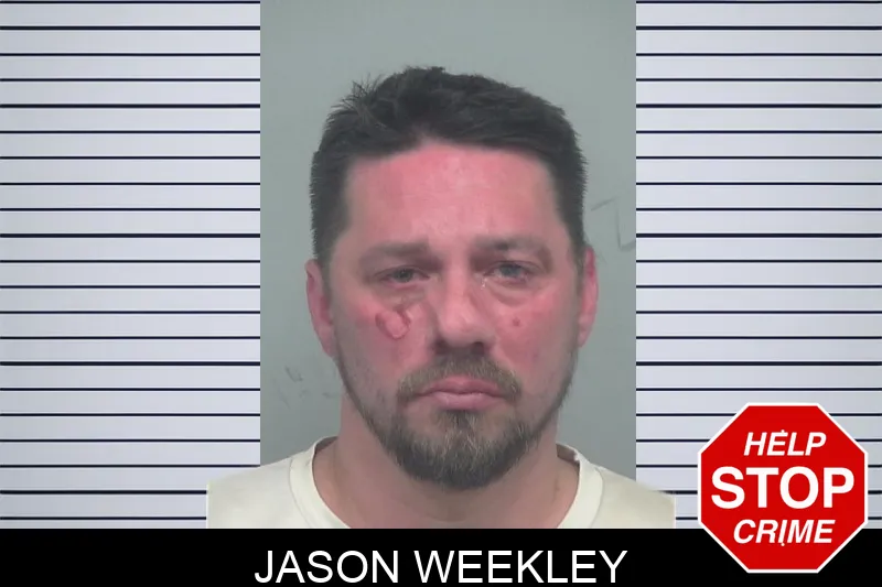 Jason Weekley mugshot