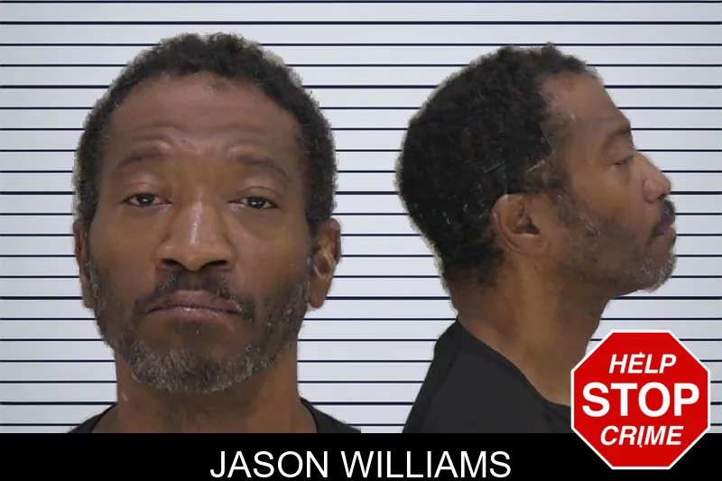Jason Williams mugshot