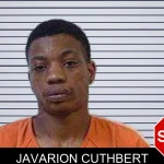 Javarion Cuthbert mugshot