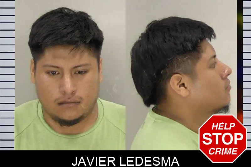 Javier Ledesma mugshot