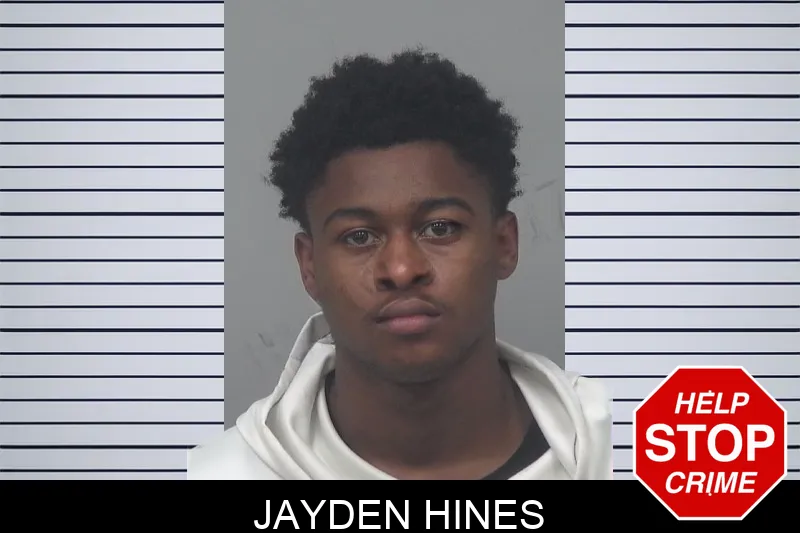 Jayden Hines mugshot