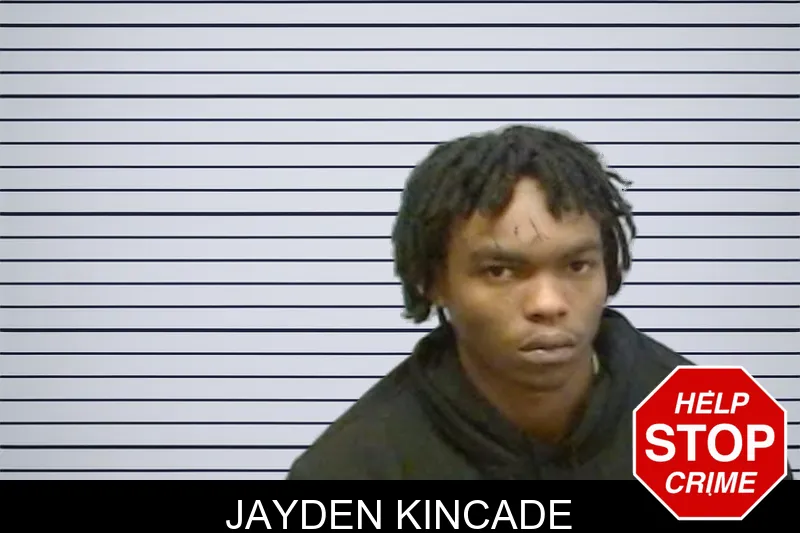 Jayden Kincade mugshot