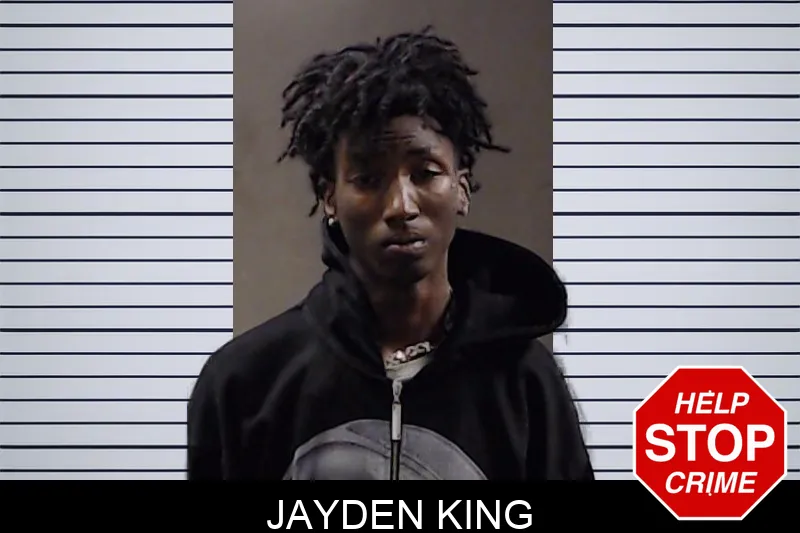 Jayden King mugshot