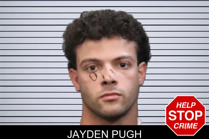 Jayden Pugh mugshot