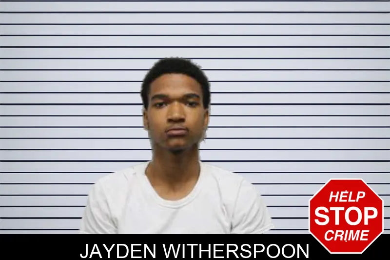 Jayden Witherspoon mugshot