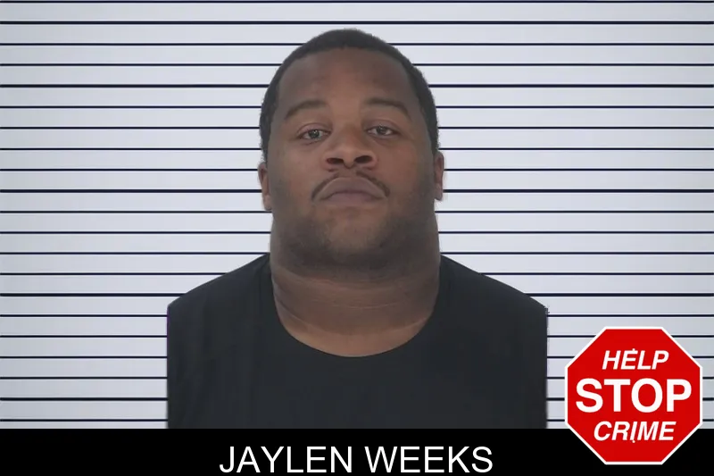 Jaylen Weeks mugshot