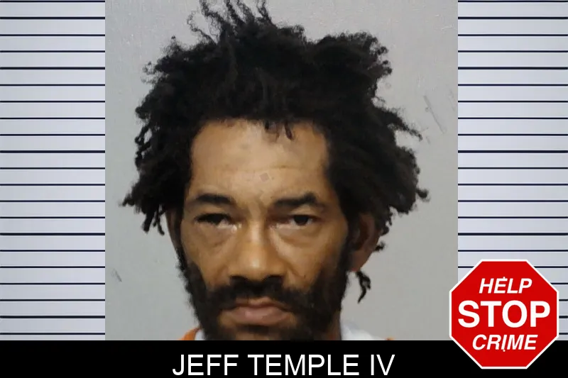 Jeff Temple IV mugshot