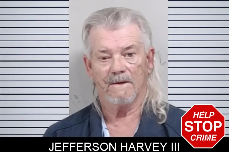 Jefferson Harvey III mugshot