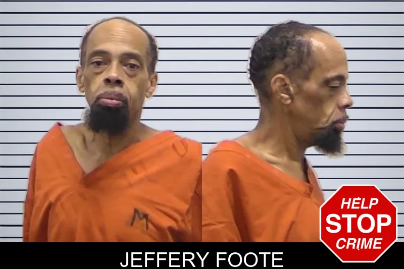 Jeffery Foote mugshot