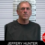 Jeffery Hunter mugshot