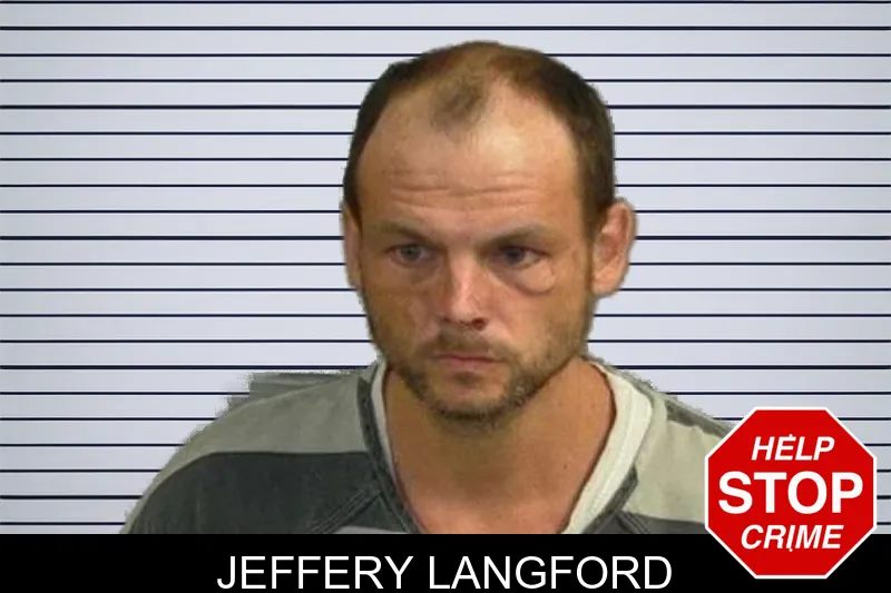 Jeffery Langford mugshot