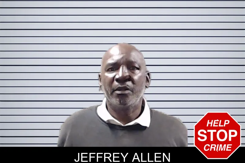 Jeffrey Allen mugshot