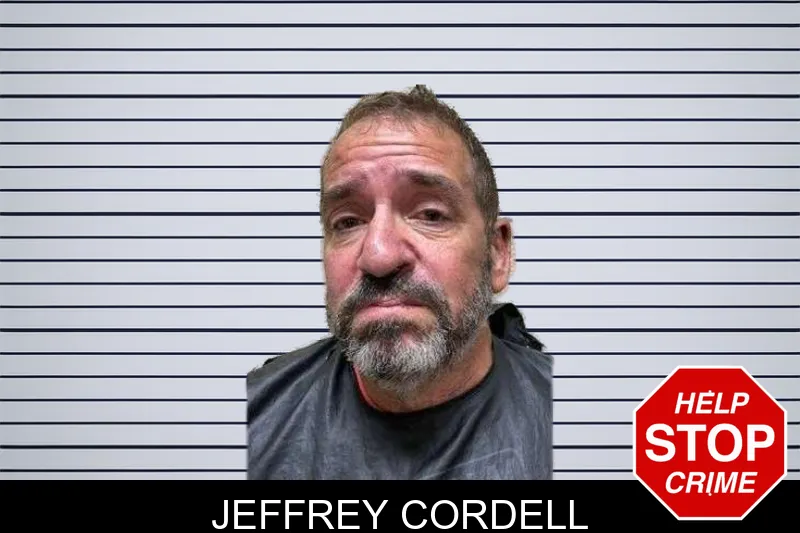 Jeffrey Cordell mugshot