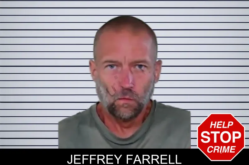 Jeffrey Farrell mugshot
