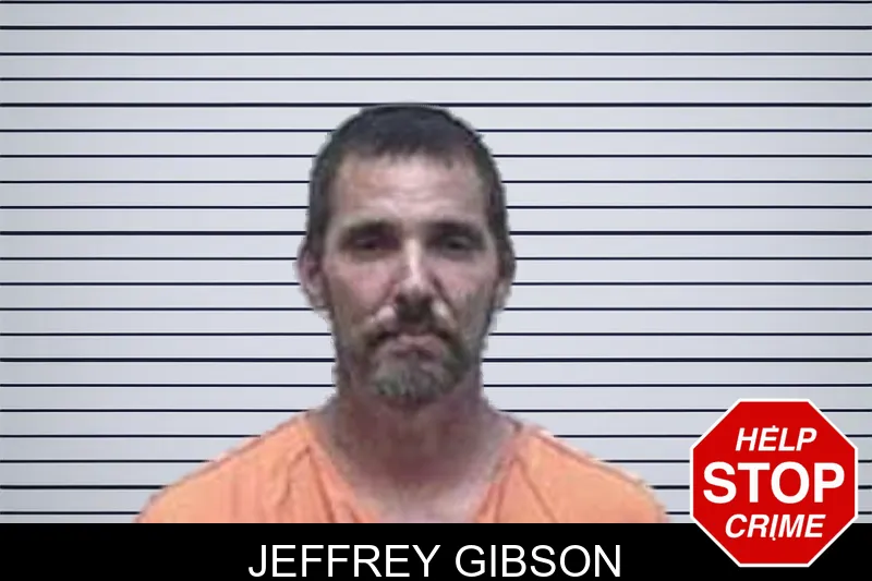 Jeffrey Gibson mugshot