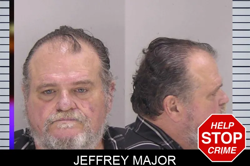 Jeffrey Major mugshot