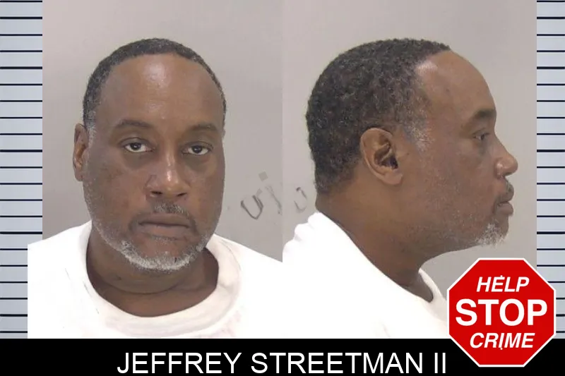 Jeffrey Streetman II mugshot