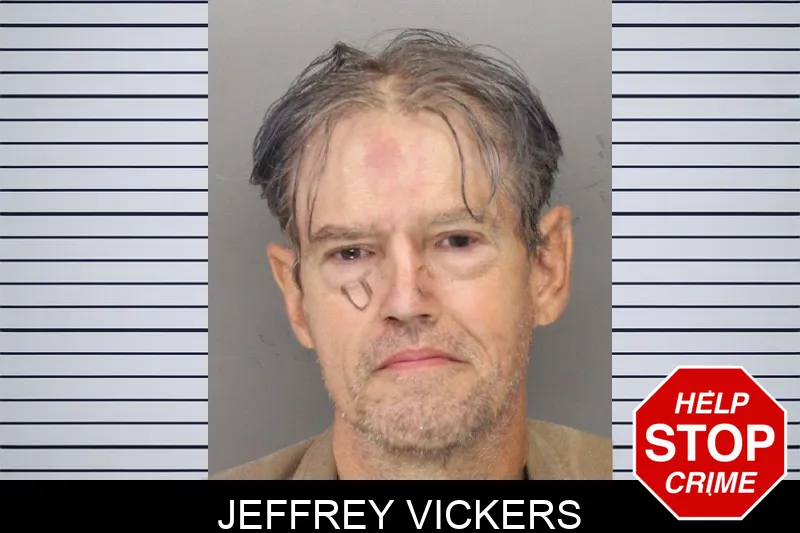 Jeffrey Vickers mugshot