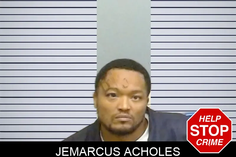 Jemarcus Acholes mugshot