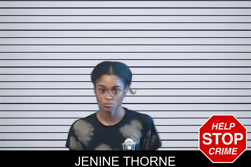 Jenine Thorne mugshot