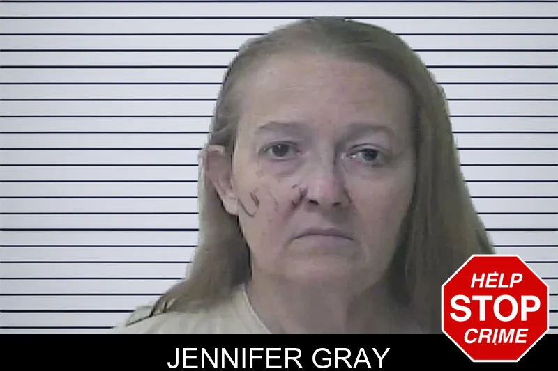 Jennifer Gray mugshot