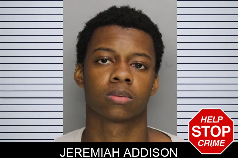Jeremiah Addison mugshot