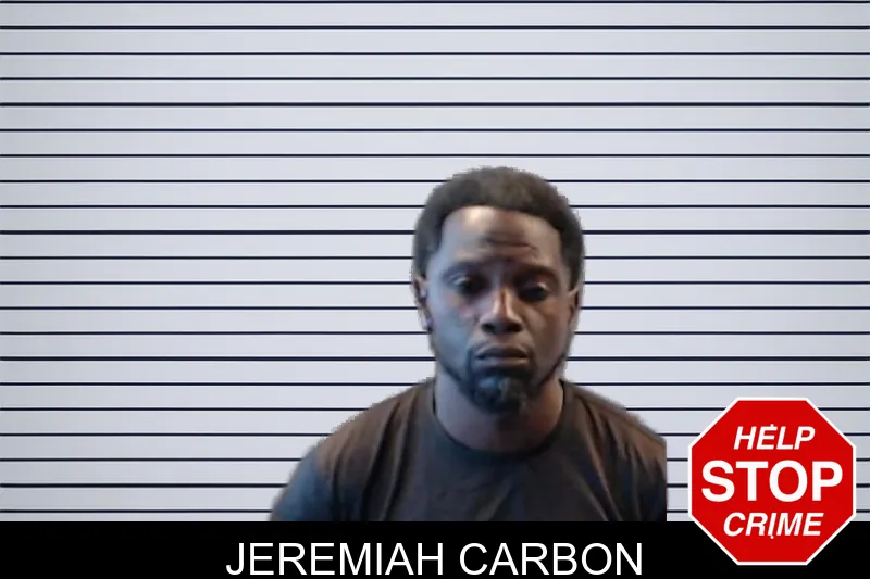 Jeremiah Carbon mugshot