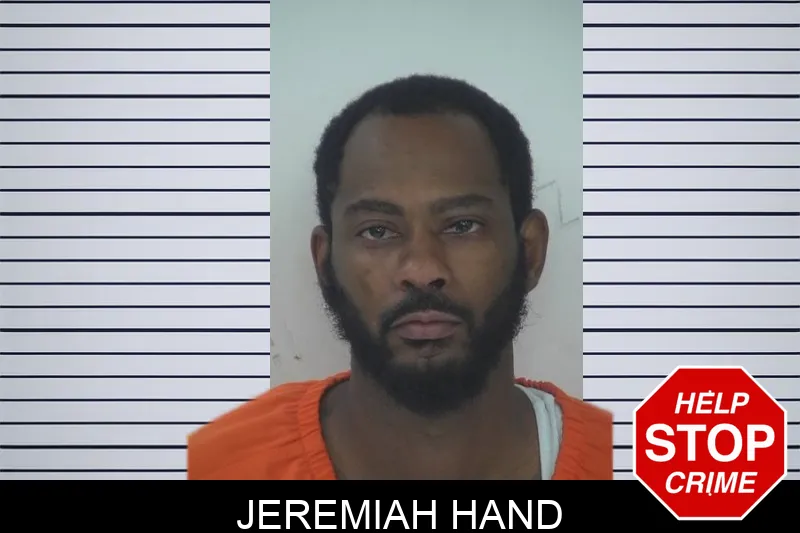 Jeremiah Hand mugshot